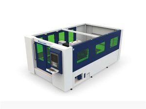 mini 500w laserski stroj za rezanje vlaken za zaprto cev in pločevino