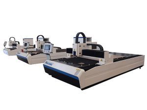 stroj za lasersko rezanje vlaken z visoko natančnostjo, dvojni linearni motor za kovinsko ploščo